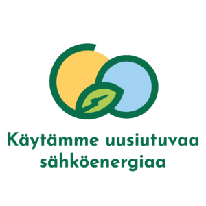 Uusiutuva sähköenergia logo